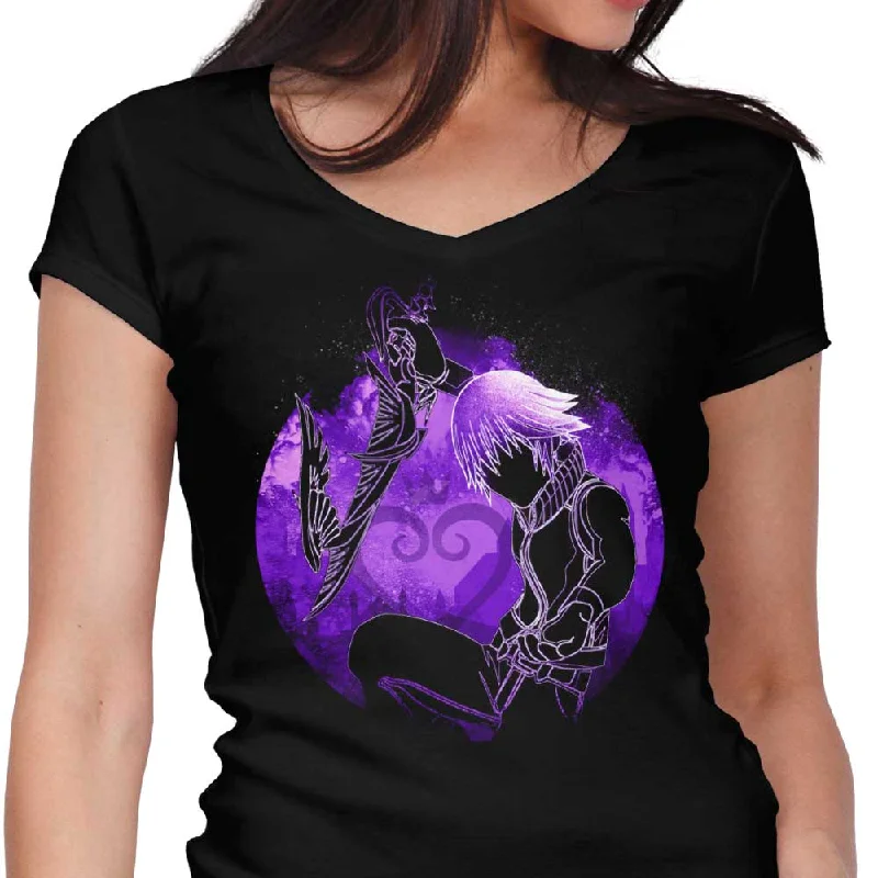 Light and Darkness Orb - Women's V-Neck