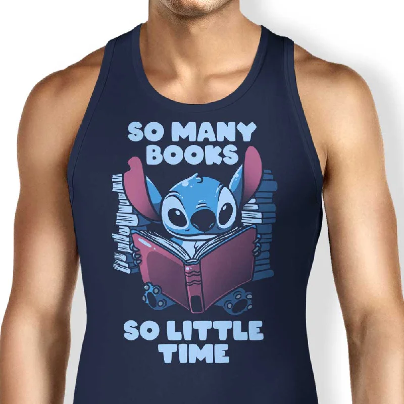 So Many Books - Tank Top