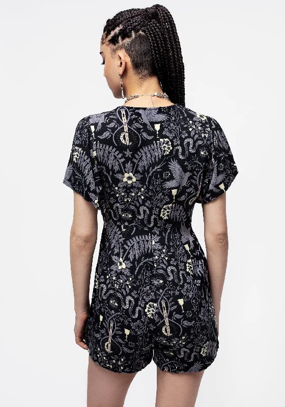Hecate's Garden Button Up Playsuit Hecate's Garden Button Up Playsuit