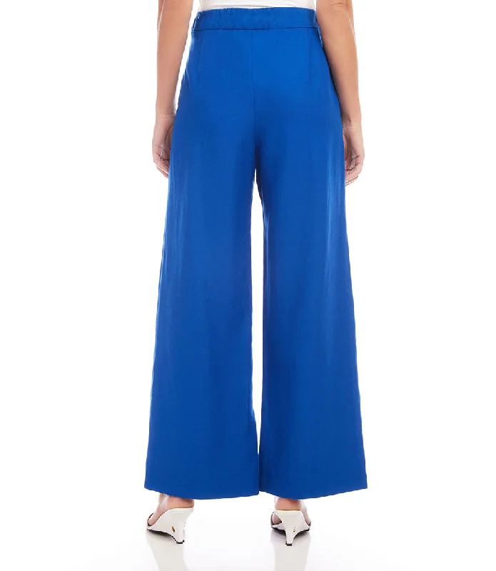 High Waist Pleated Pants