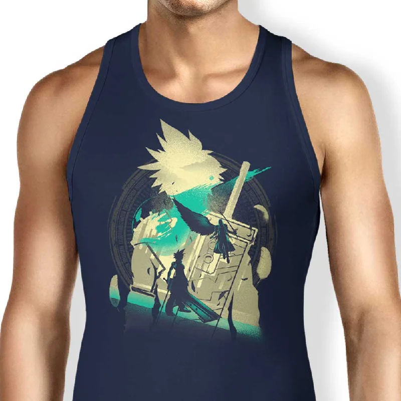 Unisex Tank Top / Navy / XS