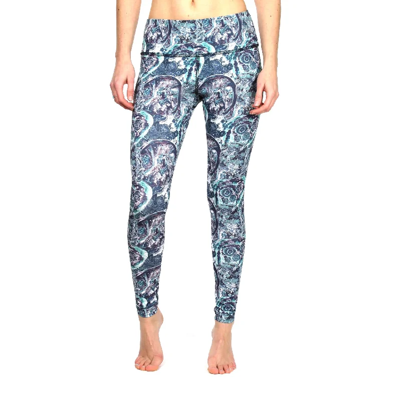 Olas Active Leggings - UPF 50+ - Crystal Dream