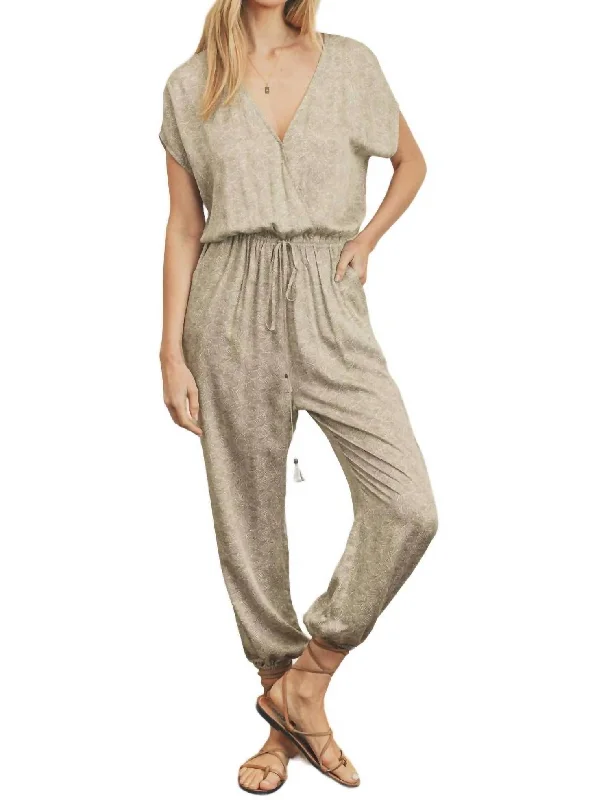 Sanibel Jumpsuit In Sage