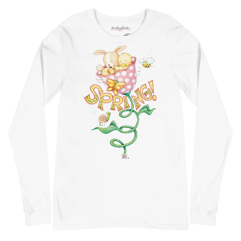 Spring Tulip Long Sleeve Shirt