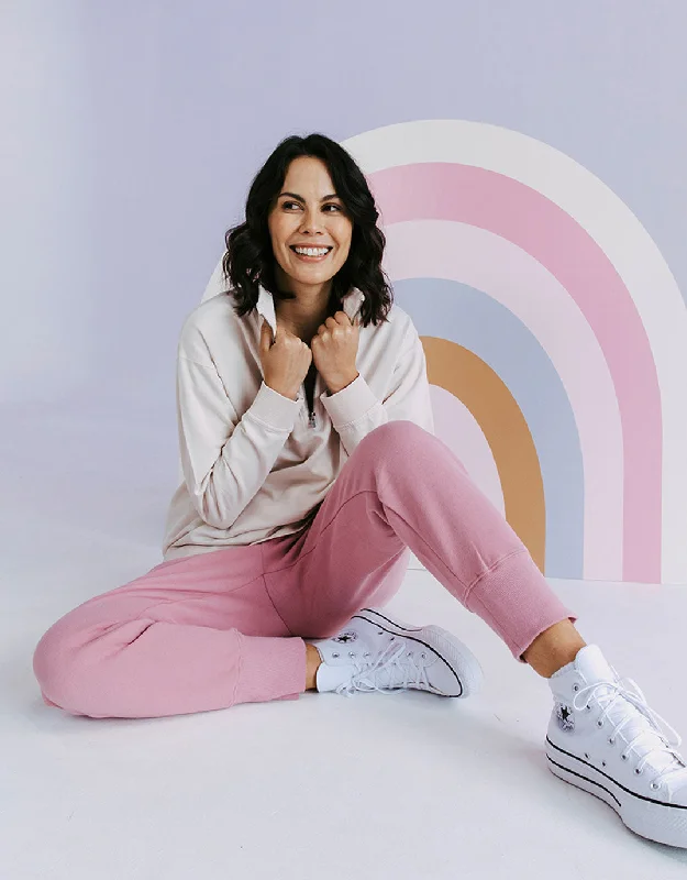 Cosy Trackpant - Dusty Pink