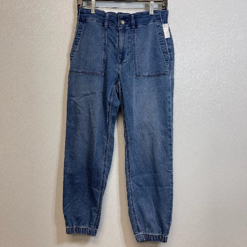 Denim Pants Joggers J Crew O, Size 8