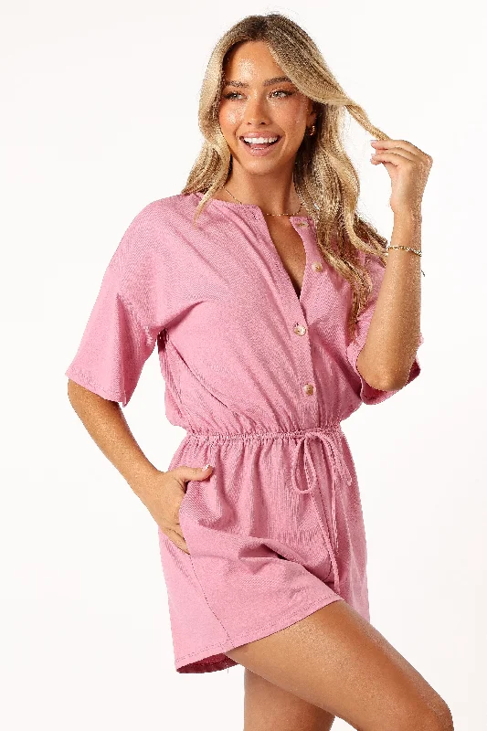 Joey Playsuit - Pink