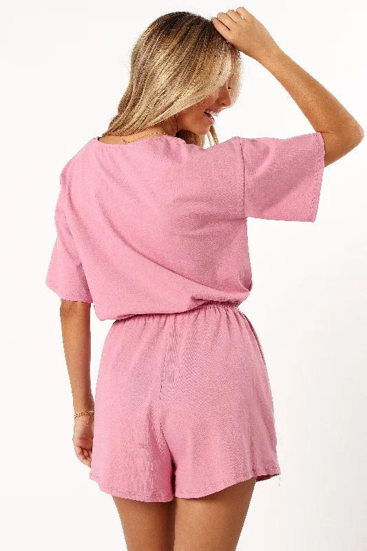 Joey Playsuit - Pink