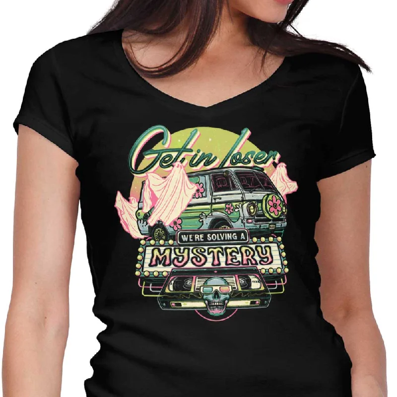 We're Solving a Mystery - Women's V-Neck