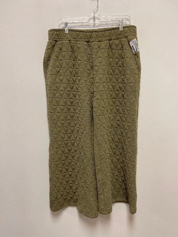 Pants Lounge By Clothes Mentor In Green, Size: 1x