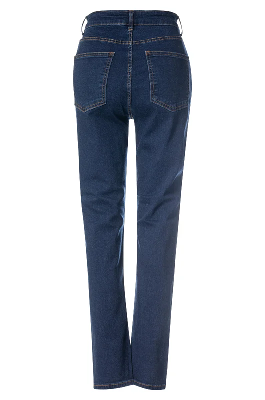 Tapered Mom fit Short Jeans | DARK INDIGO | 6623ZZ