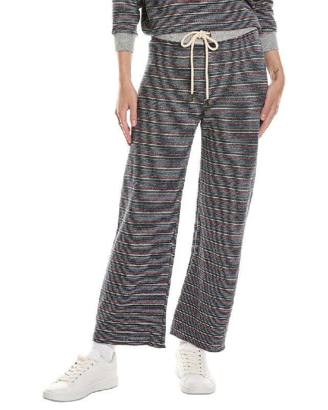 THE GREAT The Wide Leg Cropped Sweatpant