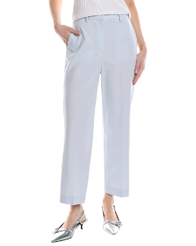 Theory High-Waist Straight Pant