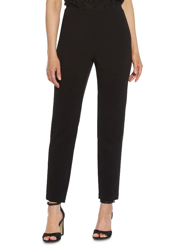 Womens Slim Leg Tuxedo Skinny Pants